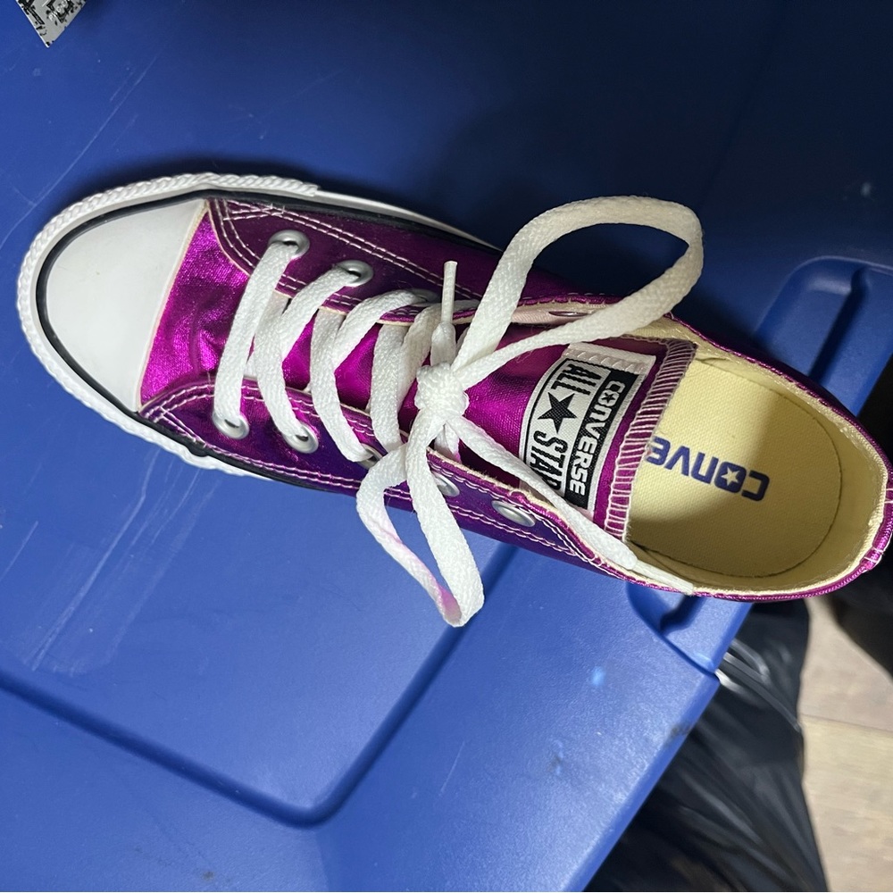Converse low tops CTAS OX Magenta Glow - Picture 2 of 5